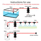 Self-priming pump plumbing instruction diagram showing inlet tube and outlet pipe