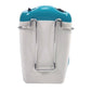KAIXINWEI F-18 hearing aid, rear view with metal clip and open back panel