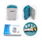 KAIXINWEI F-18 hearing aid set, device and packaging with front and open views