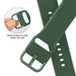 Pin Buckle Silicone Watch Band, For Apple Watch Series 9 41mm, For Apple Watch Ultra 49mm, For Apple Watch Series 8 41mm