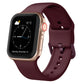 Pin Buckle Silicone Watch Band, For Apple Watch Series 9 41mm, For Apple Watch Ultra 49mm, For Apple Watch Series 8 41mm