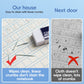 White 2B eraser block on notebook page