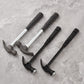 Mini claw hammer set with black handles and curved claw heads