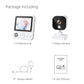 Baby monitor kit with parent unit, baby camera, plug cables, and user manual
