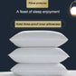 White inner pillowcases, three-pack, soft smooth fabric