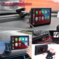 7-inch portable car smart screen with suction mount and connected power/AV cable