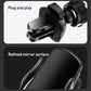 Black car air vent wireless fast charging phone holder with infrared induction mount