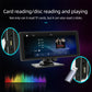Car MP5 player with card reading and USB input ports for playback