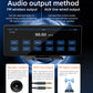 Car MP5 player with screen showing FM radio frequency 88.60 MHz