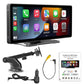 Portable car MP5 player bundle with dashboard screen unit and accessories