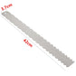 Guitar neck measuring ruler, 42cm long and 3.7cm wide with notched scale