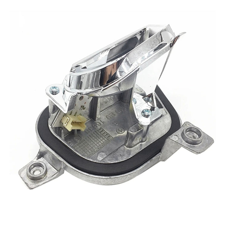 Right LED turn signal light module with connector sockets and black base ring