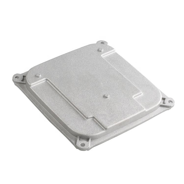 Mercedes-Benz LED daytime running light driver module, silver metal cover housing