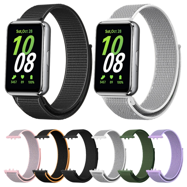 Woven Nylon Loop Watch Band, For Samsung Galaxy Fit 3