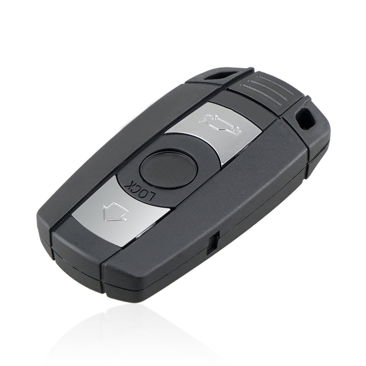 Black 3-button key fob with LOCK button and car icon panel