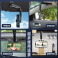 Car sun visor phone holder with adjustable arm for different interior mounting angles
