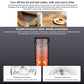Portable electric heating cup with closed lid and steam-free boiling design