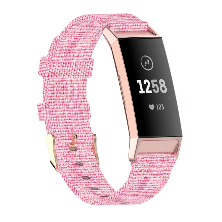 Braided Nylon Strap Plastic Head, Size: Free Size, For Fitbit Charge 4 / Charge 3 / Charge3 SE