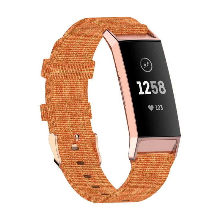 Braided Nylon Strap Plastic Head, Size: Free Size, For Fitbit Charge 4 / Charge 3 / Charge3 SE
