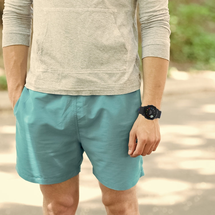 Silicone Two-color Strap, For Garmin Fenix 6X