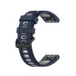 Silicone Two-color Strap, For Garmin Fenix 6