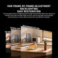 Security camera HDR frame adjustment feature infographic