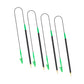 Four BDM diagnostic probes on black leads with arched frames and green grips