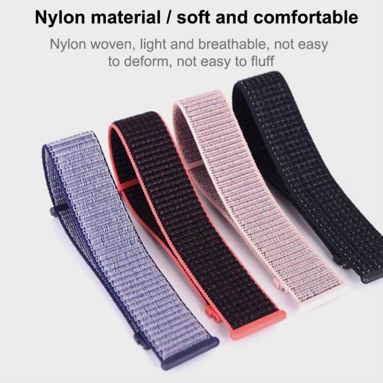 Simple Nylon Braided Strap, For Samsung Galaxy Watch 46mm, For Samsung Galaxy Watch 42mm