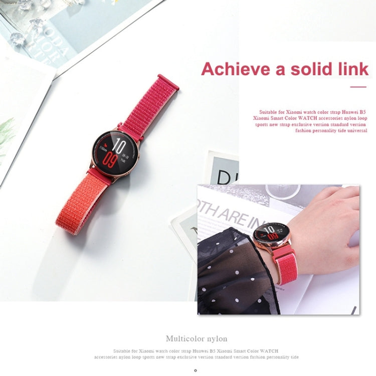 Simple Nylon Braided Strap, For Samsung Galaxy Watch 46mm, For Samsung Galaxy Watch 42mm
