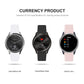 Solid Color Reverse Buckle Silicone Strap, Size: Small Code, For Garmin Vivoactive 3 / Vivomove HR