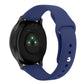 Solid Color Reverse Buckle Silicone Strap, Size: Small Code, For Garmin Vivoactive 3 / Vivomove HR
