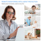 Remote monitoring smartphone screen showing home and pet activity scenes