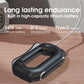 Black handheld electric heating fascia massage tool with Type-C charging cable