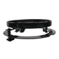 Black round headlight mounting ring bracket with four spring posts