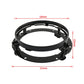 Black round headlight mounting bracket ring dimensions: 18mm, 63mm, 21mm