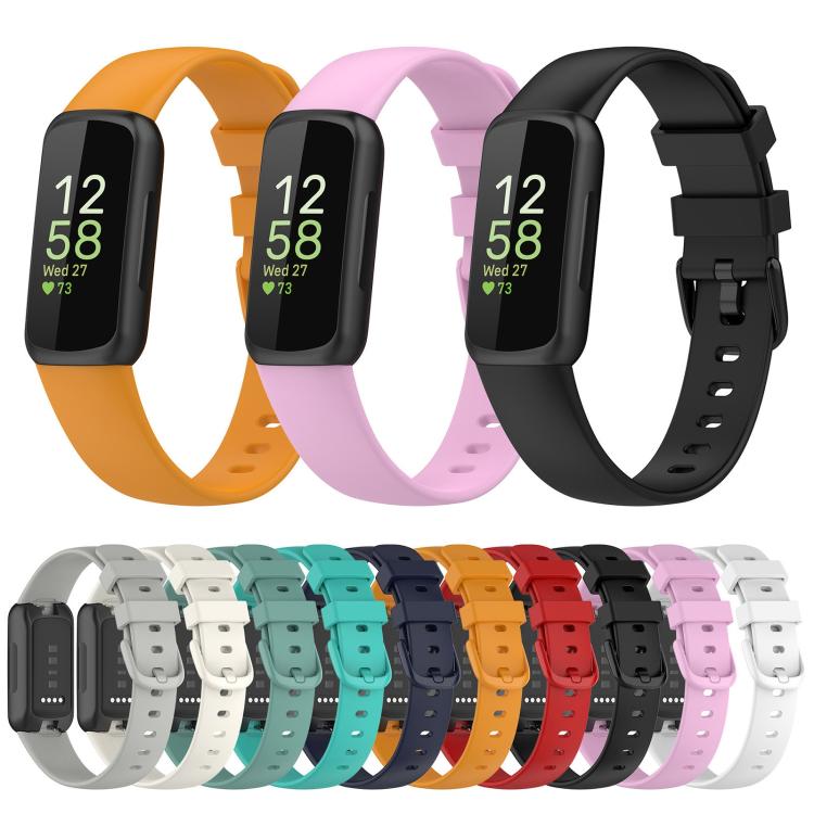 Assorted silicone watch bands in multiple colors, with adjustable buckles and sizing holes