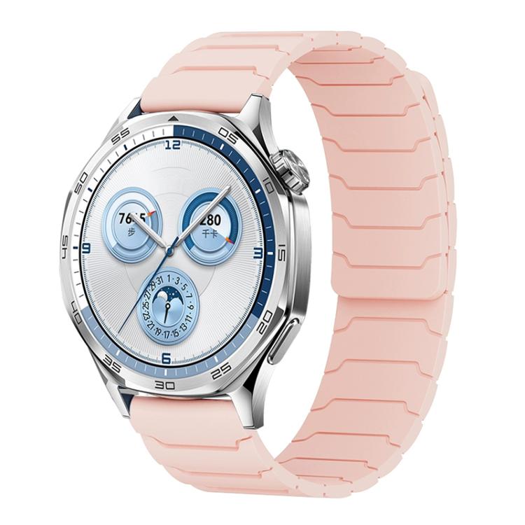 xDfind magnetic silicone watch band in pale pink
