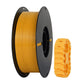 Yellow PETG filament spool 1.75mm with a matching yellow 3D-printed ring