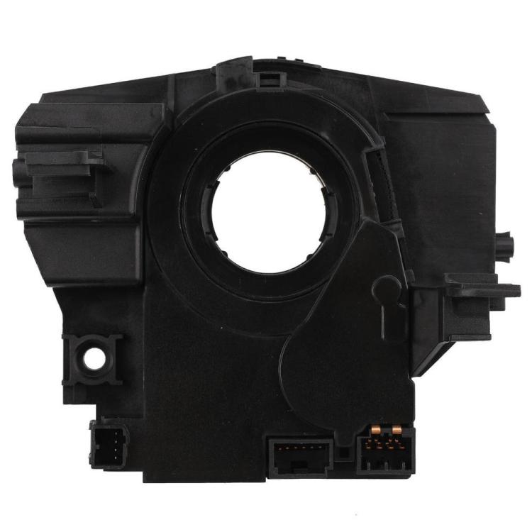 Black spiral clock spring contact unit with circular steering wheel connector