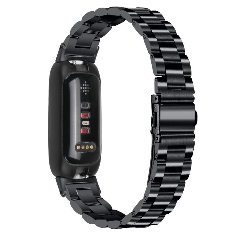 xDfind Three Beads Quick Release Metal Watch Band, 12mm