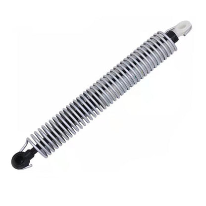 Right trunk spring support rod for BMW, chrome coil spring with rubber ends