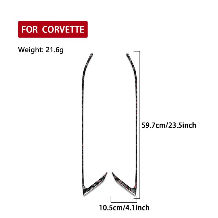 Car door sticker template set with height and width dimensions