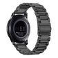 Three Beads Flat Buckle Titanium Alloy Watch Band, 24mm, 16mm