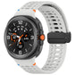 xDfind Magnetic Black Buckle Silicone Watch Band, For Galaxy Watch9 / 8 / 8 Classic