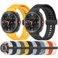 xDfind Magnetic Black Buckle Silicone Watch Band, For Galaxy Watch9 / 8 / 8 Classic