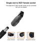 DC charging adapter with single-slot 5521 female socket interface