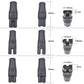 DC 5521 charging adapter with size diagram and pin measurements