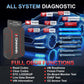 KONNWEI MAXOBD OBD2 full system scanner with diagnostic interface graphics