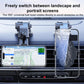 360° universal phone holder with rotating head for landscape and portrait views