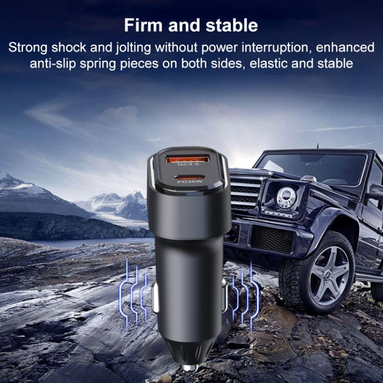 Car Bluetooth hands-free charger power adapter with charging port housing